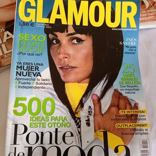 Glamour 9 Spanish issues like new, all together