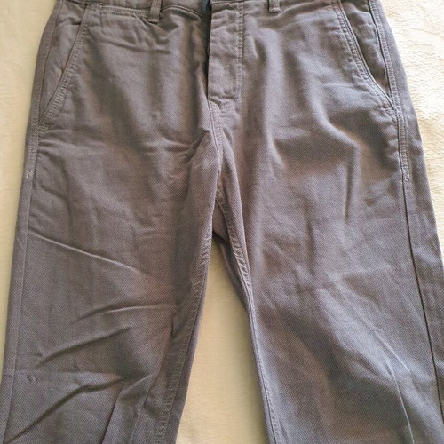 Zara men's pants used with belt dark gray