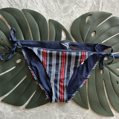 Bikini bottoms with ties, size M, blue