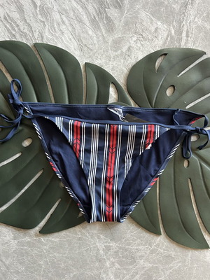 Bikini bottoms with ties, size M, blue