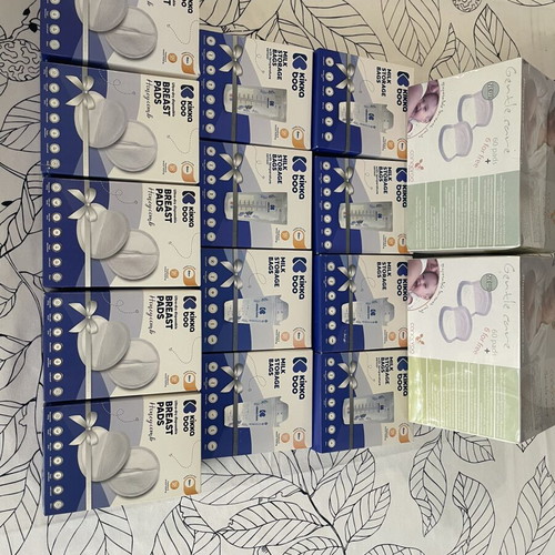 Kikkaboo and Cangaroo Breastfeeding Pads and Milk Storage Bags new