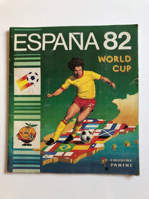 World Cup 1982 Album used, complete