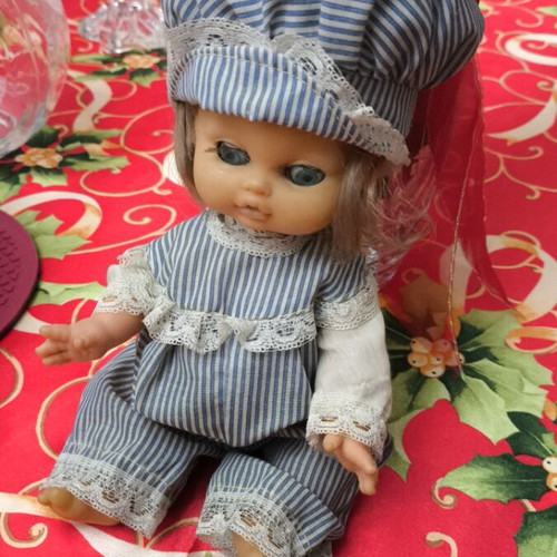 Old children's doll used