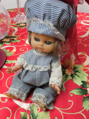 Old children's doll used