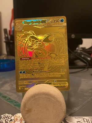 Κάρτα Mega Greninja ex CRI 122 καινούργια