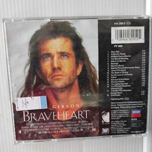 Braveheart Original Motion Picture Soundtrack CD used, classical