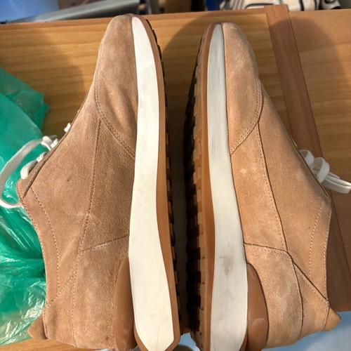 Beige suede boots size 38.5 new