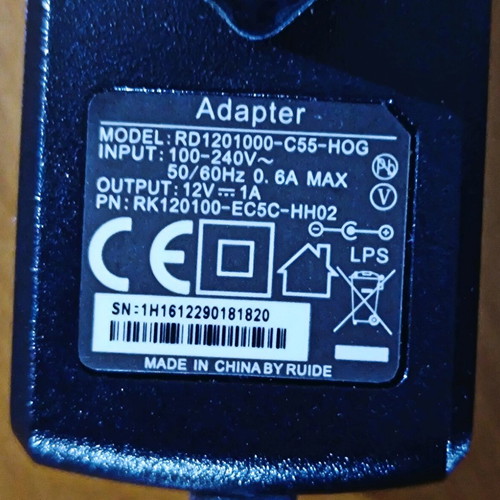 Ruide device power adapter like new