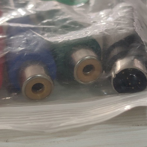 SVHS cable and SVHS to 3 RCA adapter