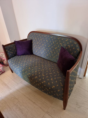 Vintage two-seater sofa like new