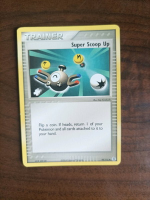 Trainer Super Scoop Up κάρτα Pokémon σαν καινούργιο