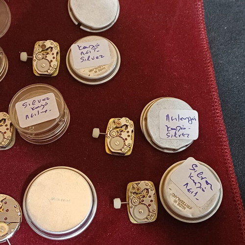 Midas and Silver 17 Rubis Women's Watch Movements like new, set of 11