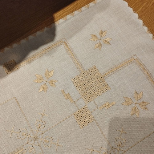 Handmade embroidery like new 80×77