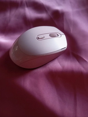 Wireless mouse M107 pink new