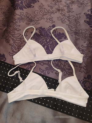 Minerva Teen Triangle Bras like new, cotton, size 65B