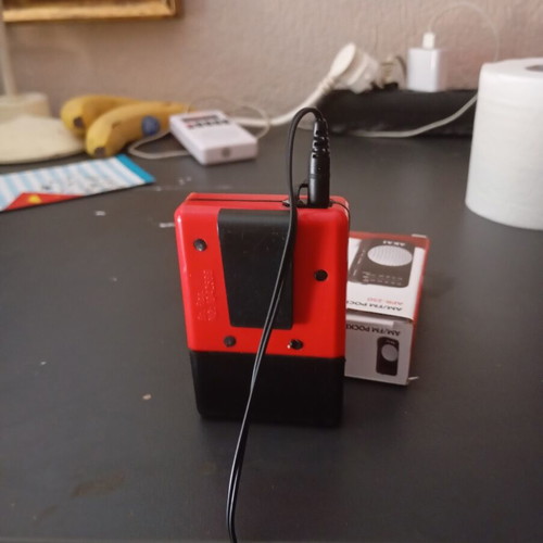 Portable stereo cassette player, collectible