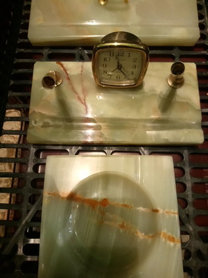 Alabaster desk set new