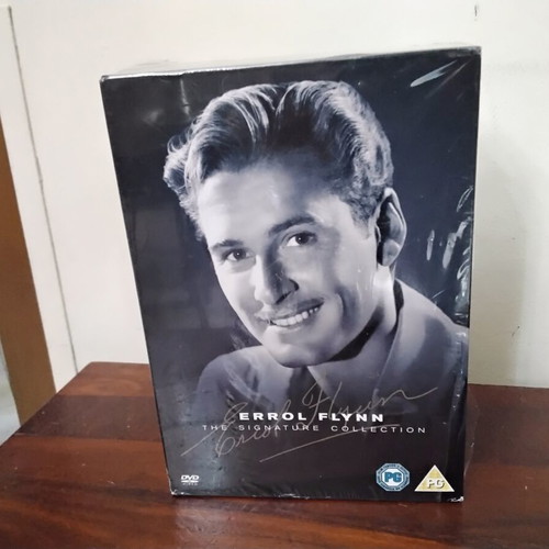 Errol Flynn Signature Collection DVD set new, 6 discs