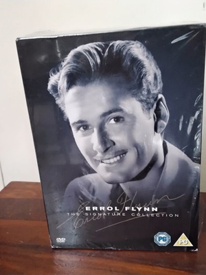 Errol Flynn Signature Collection DVD set new, 6 discs