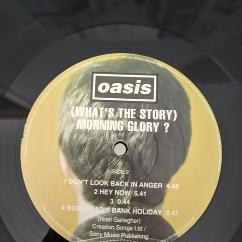 Oasis (What's The Story) Morning Glory? LP used 1st press UK