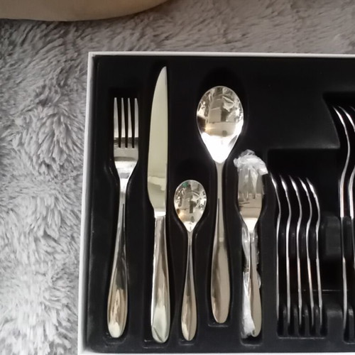 Cutlery set 30 pieces stainless steel new