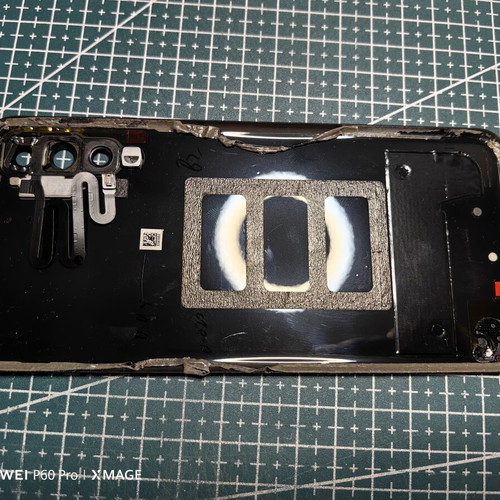 P20 Pro back cover used, dark blue, genuine
