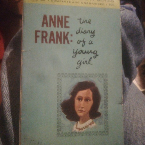 Anne Frank The Diary Of A Young Girl used book