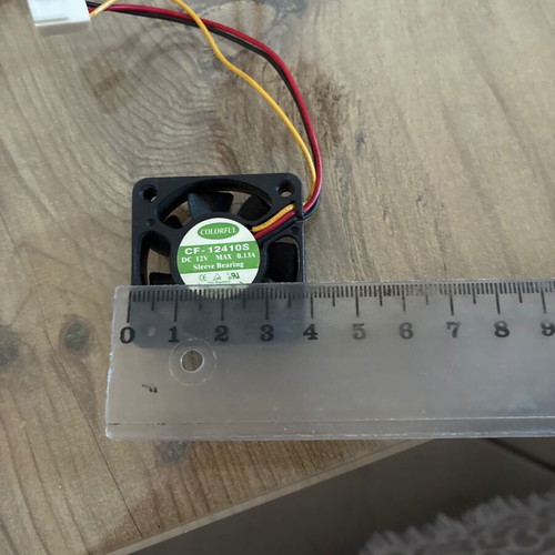 Processor fan used, ideal for 386dx or 486 retro PC