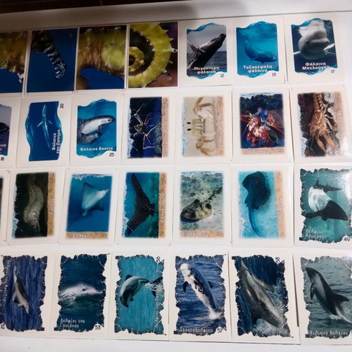 Madmax Ocean World The World of the Deep 80 used stickers