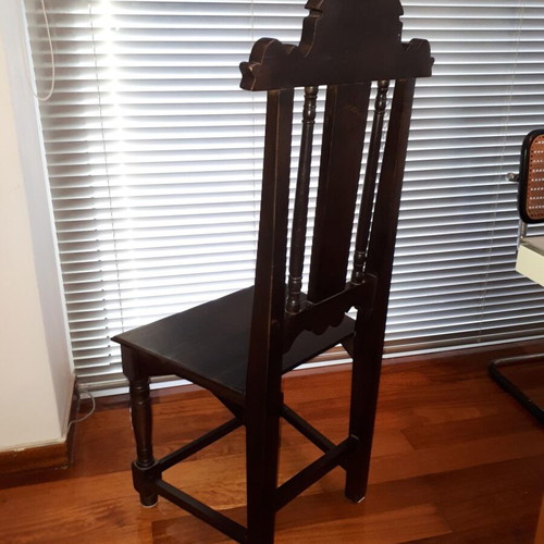 Beech chair used, traditional style replica