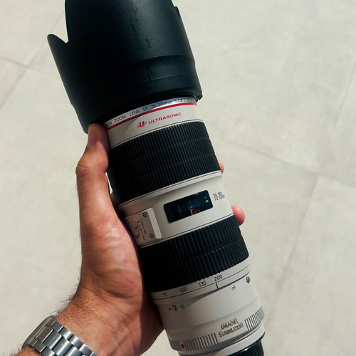 Canon 70-200mm f2.8 Mark II and 16-35mm f2.8 Mark II lenses with RF-EF adapter like new