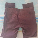 Pull Bear pants size 46 like new, red