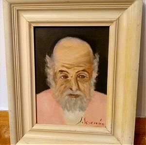 "ο ζωγράφος Γ. Τσαρούχης" πορτρέτο του Λάζαρου Κλεινου (1914- 2009)