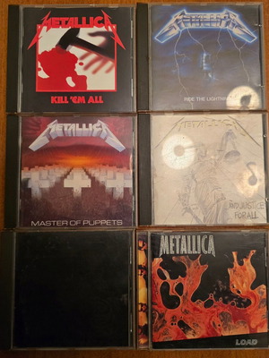 Metallica complete 11 CD collection like new, rare bootleg