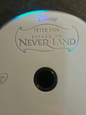 Peter Pan DVD μεταχειρισμένο, μεταγλωττισμένο κινούμενο σχέδιο