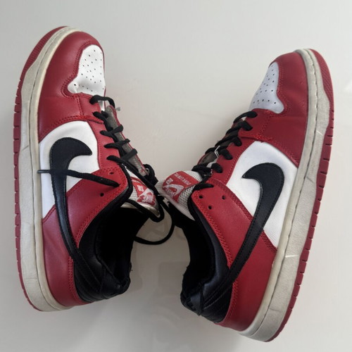 Nike Dunk Low Pro sneakers like new, red white black, EU 40 US 7.5