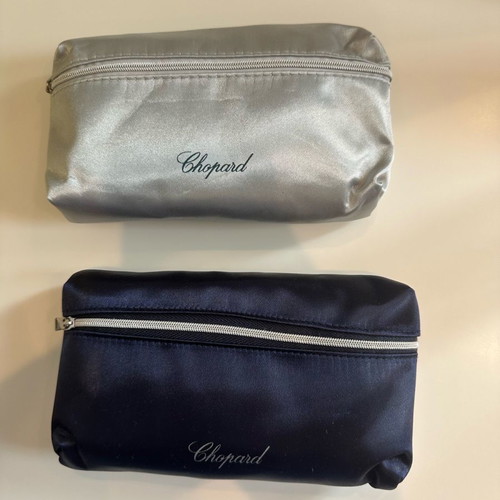 Chopard silver travel necessaire new, Turkish Airlines promotional set