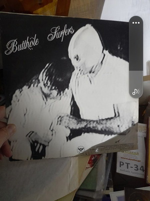 Butthole Surfers vinyl record used, rock