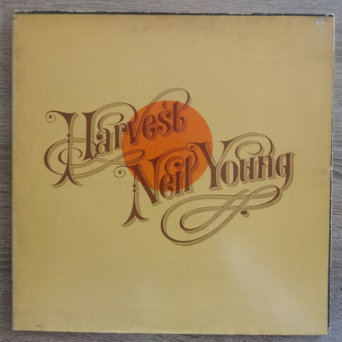 Neil Young Harvest vinyl used, Greek pressing 1981 with insert