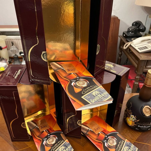 Grand Marnier liqueur 150 years sealed in Galle-style bottle new