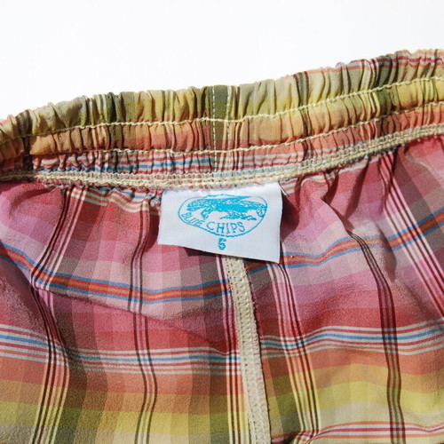 Blue Chips boys' swimwear checked medium like new