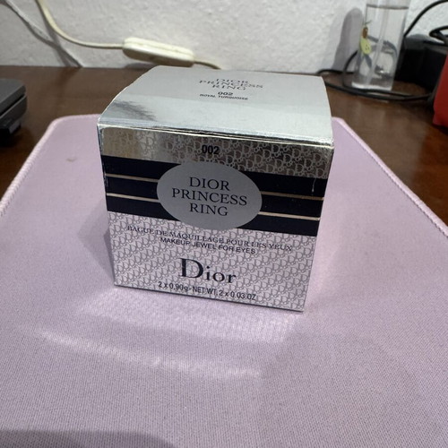 Dior Princess Ring Eye Luminizer 002 Blue and Silver with Rhinestones New