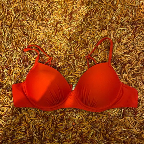 Shein red bikini top like new, size M 38 10