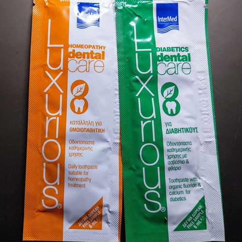 Intermed special toothpaste two samples new