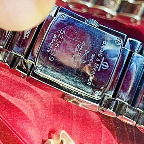 Baume & Mercier Catwalk quartz watch with diamonds