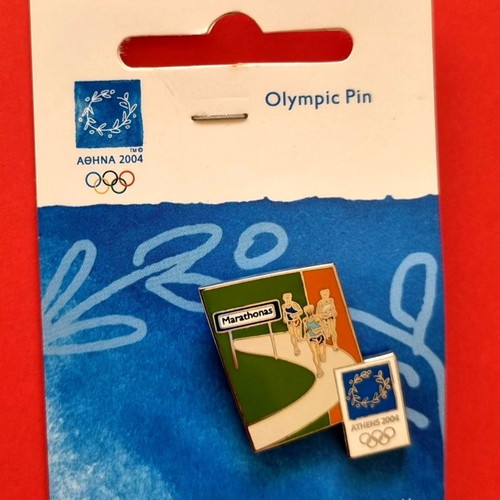 Collectible pins Athens 2004, set of 4, new