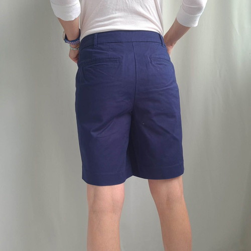 Boden women's chino shorts size 38L W32" blue stretch