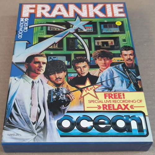 Frankie Goes To Hollywood Ocean Commodore Cassette Big Box like new