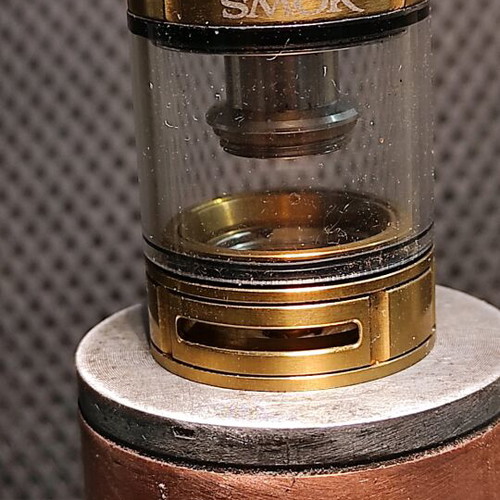 Smok RTA atomizer brass gold used