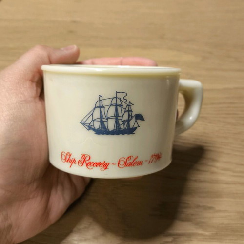 Old Spice 1786 vintage shaving soap mug like new